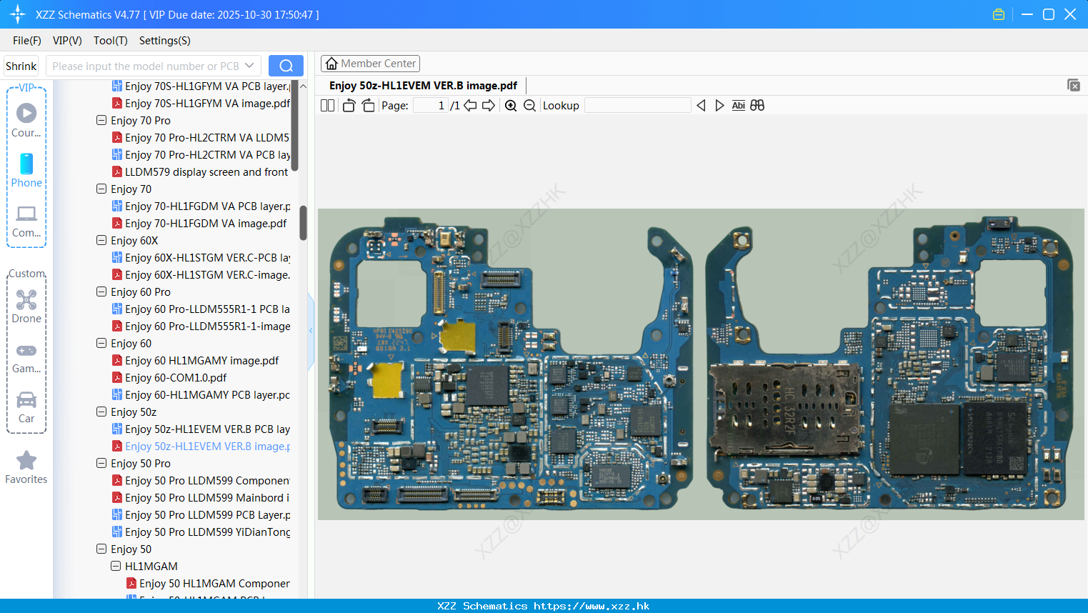 Huawei Enjoy 50z-HL1EVEM VER.B Image
